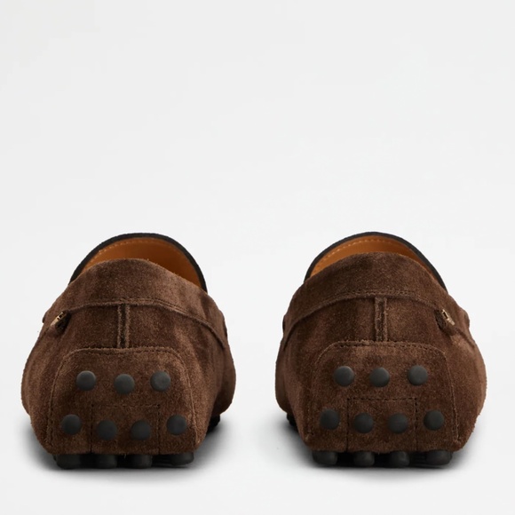Tod’s Gommino Loafers in Suede brown brand new size 35 - Picture 2 of 16